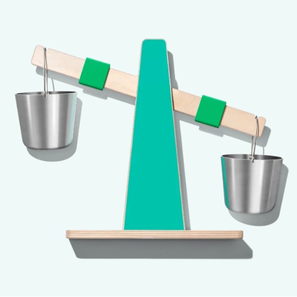Lovevery Every Which Weigh Scale & Pails (Enthusiast Play Kit - Months 28 to30) - Picture 1 of 1